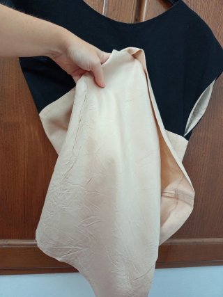 Vestito corto in lino MNG