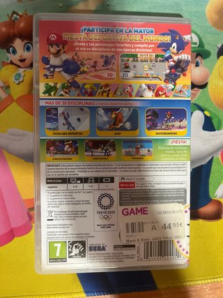 Mario & Sonic Juegos Olímpicos Tokyo 2020 Switch