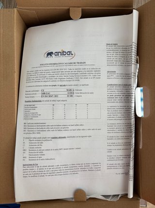 Zapatos de Seguridad Anibal
