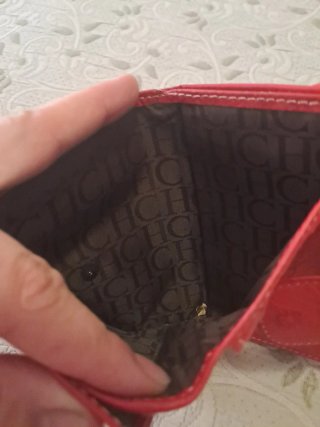 Cartera Carolina Herrera Roja