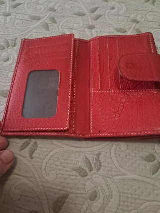 Cartera Carolina Herrera Roja