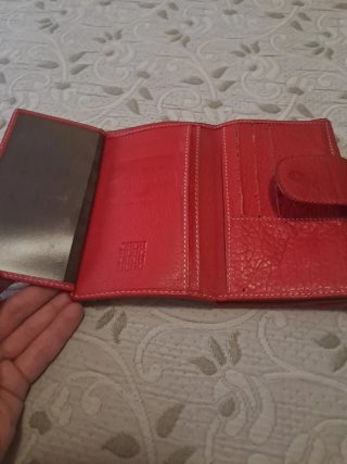 Cartera Carolina Herrera Roja