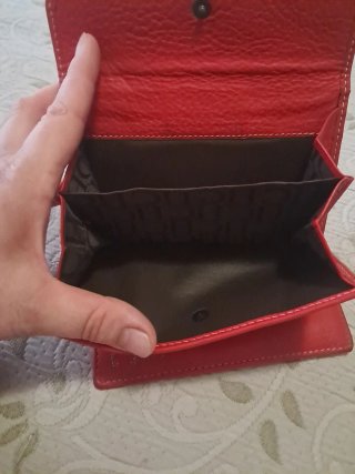 Cartera Carolina Herrera Roja