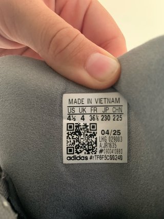 Adidas Samba XLG J Gris 100% originales con factur