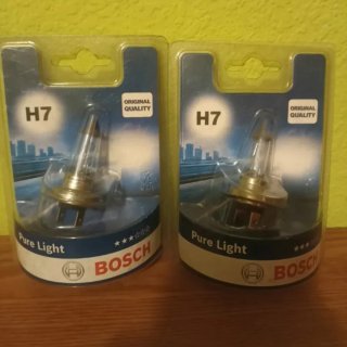 Bombillas H7 Bosch Pure Light (2 unidades)