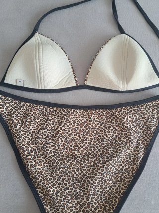 Bikini estampado leopardo