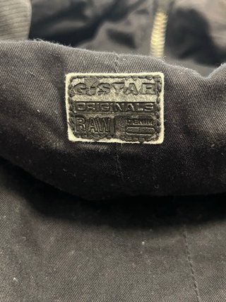 G-Star RAW Trench Corto Negro