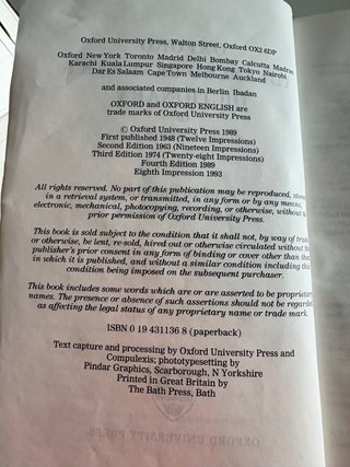 Oxford Advanced Learner's Dictionary of Current...