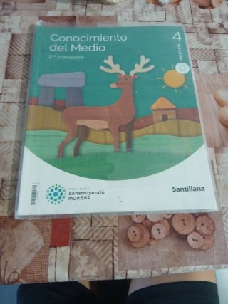 Lote libros de Conocimiento del Medio 4 primaria