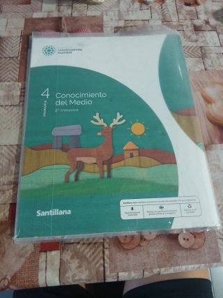 Lote libros de Conocimiento del Medio 4 primaria