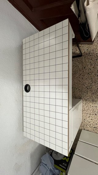 Escritorio MICKE IKEA Blanco/Antracita 105x50cm