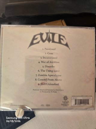 CD Evile - Hell Unleashed