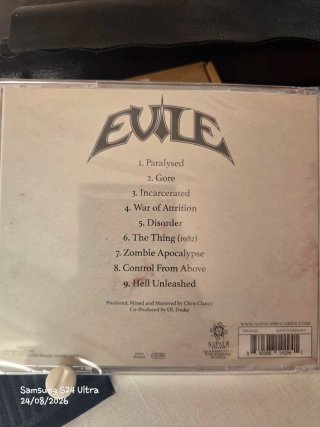CD Evile - Hell Unleashed