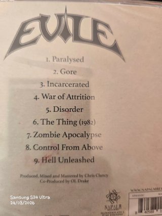 CD Evile - Hell Unleashed