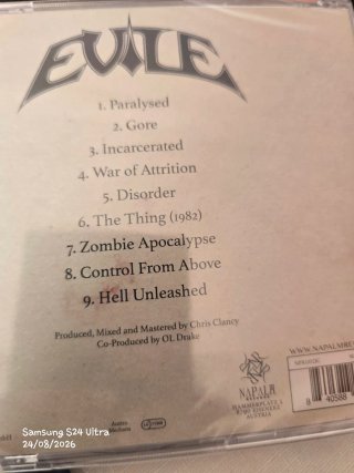CD Evile - Hell Unleashed