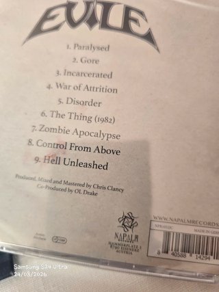 CD Evile - Hell Unleashed
