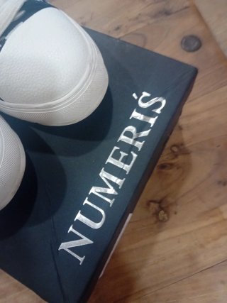 Zapatillas Numeris Negro/Blanco