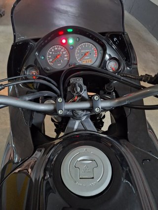 Honda Transalp Negra