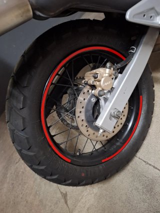 Honda Transalp Negra