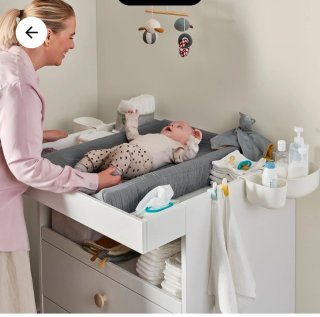 Cambiador Bebé Myllra Ikea 85x79x97