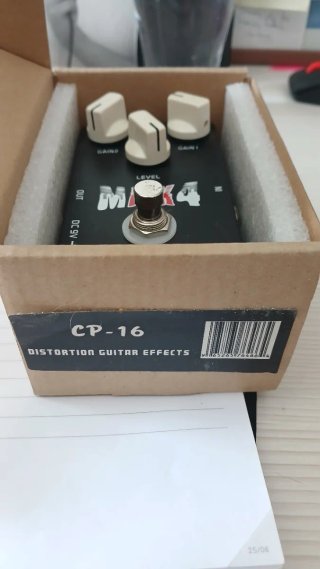 Set 3 Pedales Guitarra Caline CP-37, CP-38, CP-16