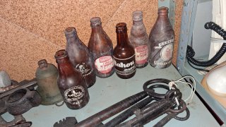 Lote Botellines Antiguos Cerveza