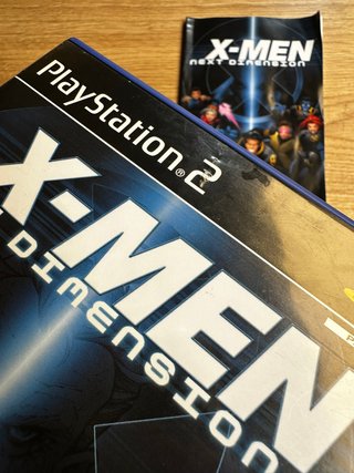 Caja y Manuales X-Men: Next Dimension PS2