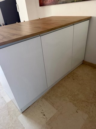 Isla Cocina Tartaro + 2 Taburetes Zara Home