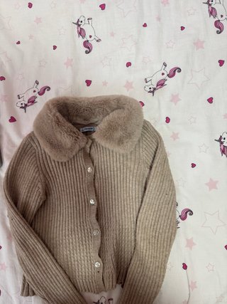Abrigo niña Mayoral Talla 7 pelito