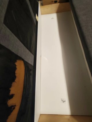 Divano letto grigio Ikea Friheten