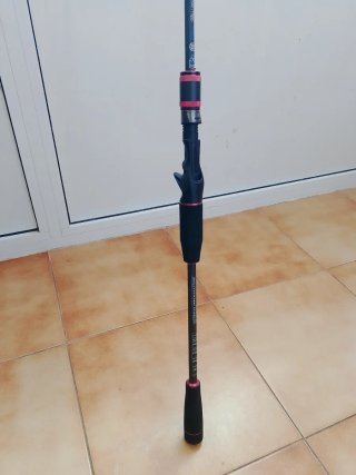 Caña de pescar con diseño de dragón Japonesa
