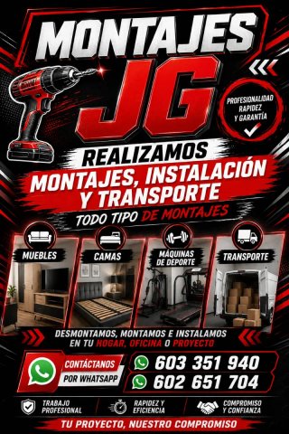 Montajes y transporte JG