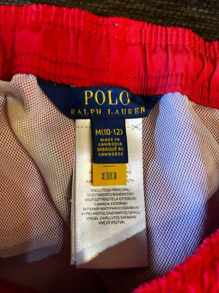 Bañador Polo Ralph Lauren Rojo