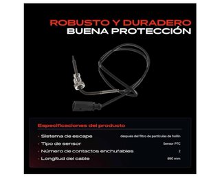 Sensor Temperatura Gases Escape Audi