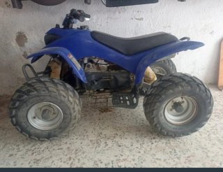 Quad 110cc Azul por coche sin carnet.