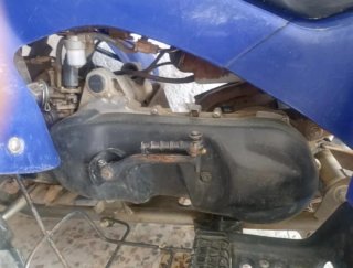 Quad 110cc Azul por coche sin carnet.