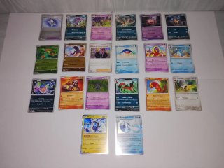Lote 21 Cartas Pokémon Oscuridad Absoluta