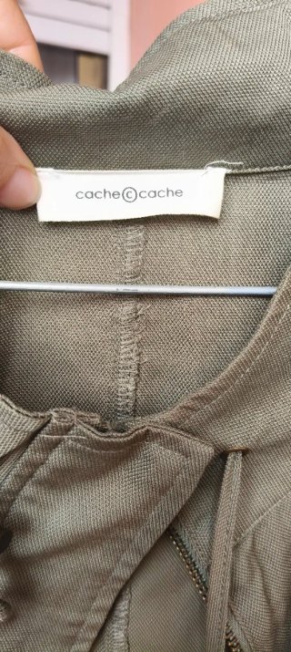 Chaqueta entretiempo bordada