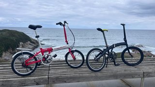 2 Bicicletas Plegables Monty y Dahon