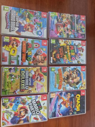 8 Juegos Nintendo Switch