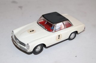 Scalextric Exin Mercedes 250 SL Blanco capota negr