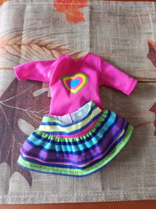 Lote Ropa Muñeca Nancy