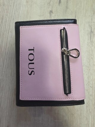 Cartera Tous negra y rosa
