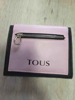 Cartera Tous negra y rosa