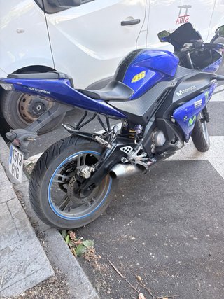 Yamaha YZF R125 Azul Deportiva