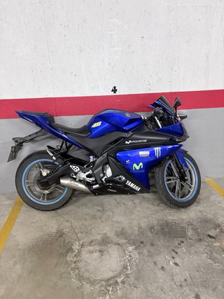 Yamaha YZF R125 Azul Deportiva