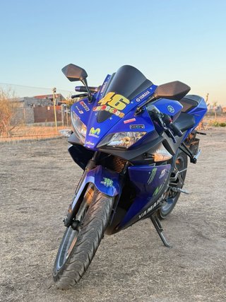 Yamaha YZF R125 Azul Deportiva