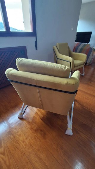 2 Poltrone Maison du Monde Mod. Jasper Nuove