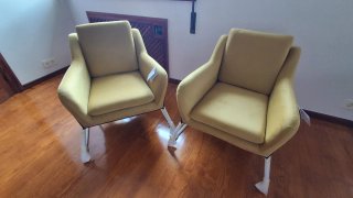 2 Poltrone Maison du Monde Mod. Jasper Nuove