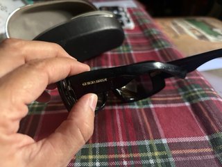 Gafas de sol Giorgio Armani negras